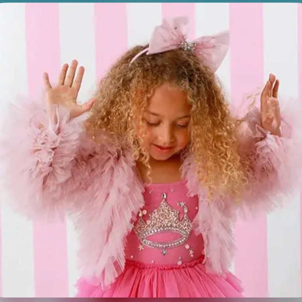 Ooh! La! La! Couture Ruffled Tulle Jacket